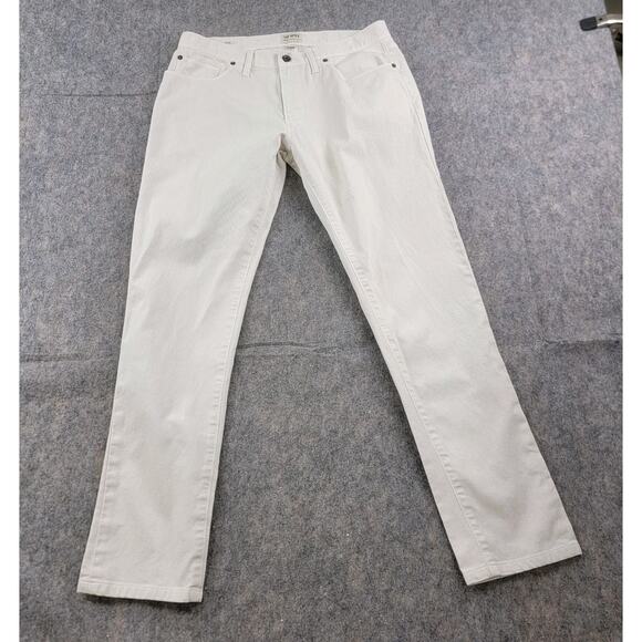 Todd Snyder Slim Fit Bedford Rugged Corduroy Pants size 33x32 White JE038618 - Picture 2 of 12